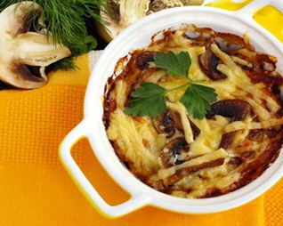 Жюльен из шампиньонов с сыром