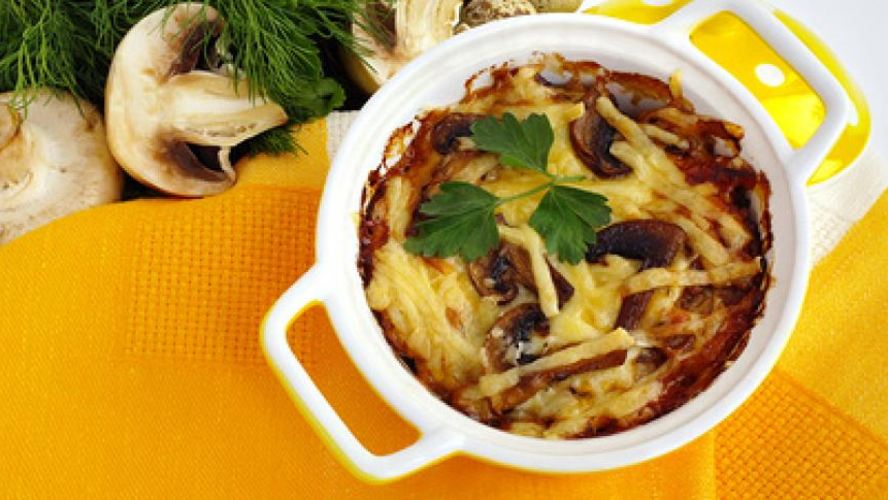 Рецепт жюльен из шампиньонов с сыром