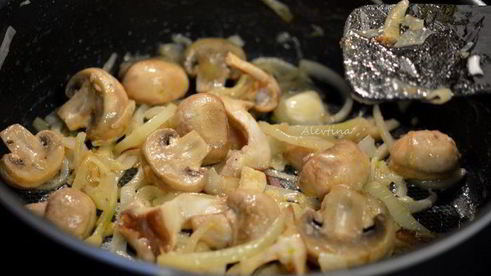 жюльен с грибами