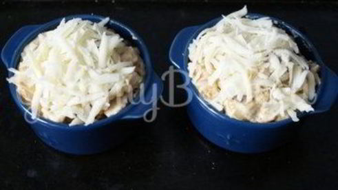 жюльен с курицей и шампиньонами